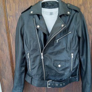 Women's leather jacket